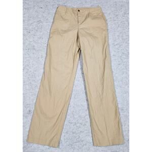 Studio by Liz Claiborne Linen Pants Trousers, Tan, Trendy, Womens Sz 4